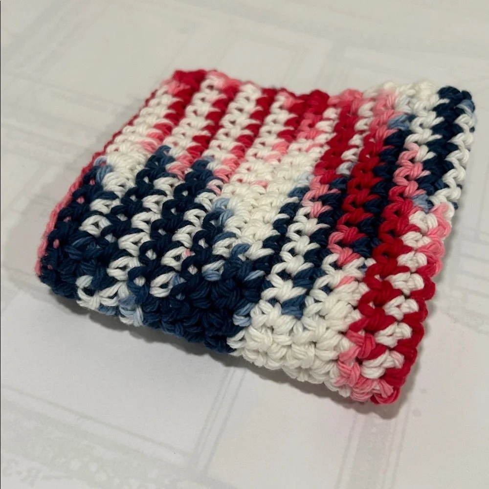 100% Cotton Handmade Washcloth -1